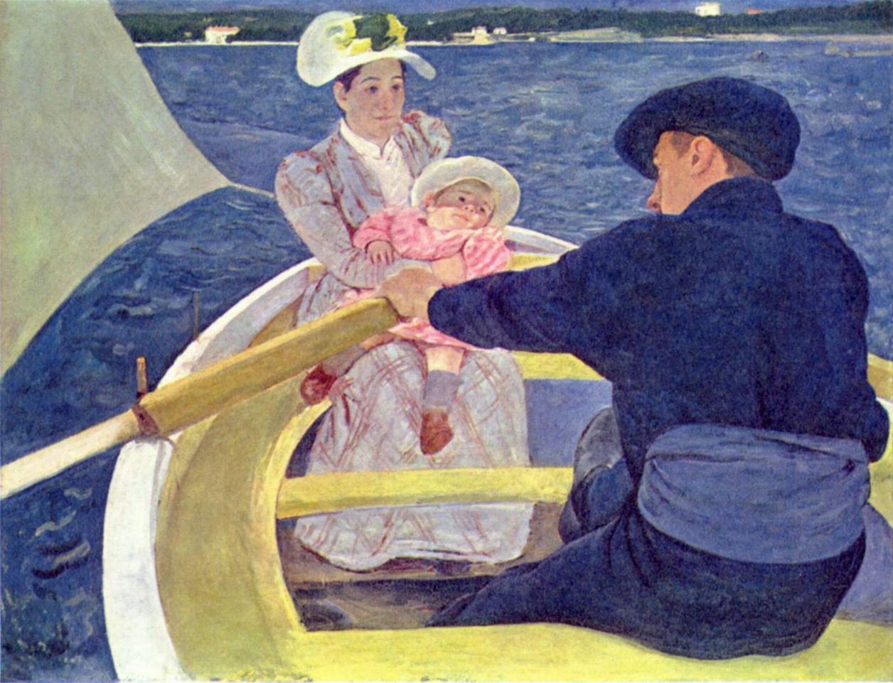The Boating Party - Mary Cassatt Painting on Canvas